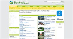 Desktop Screenshot of beskydy.cz