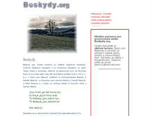 Tablet Screenshot of beskydy.org